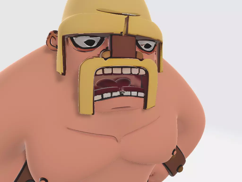 Clash A Rama Sep25 Indignant Barbarian 3D print model_6