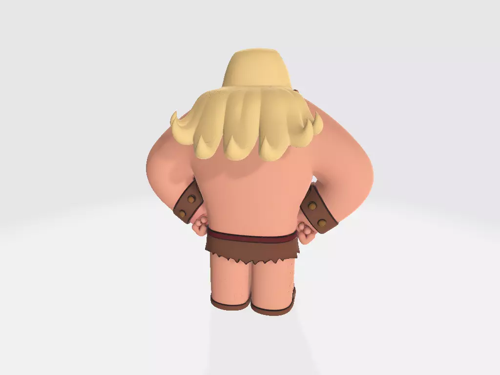 Clash A Rama Sep25 Indignant Barbarian 3D print model_4