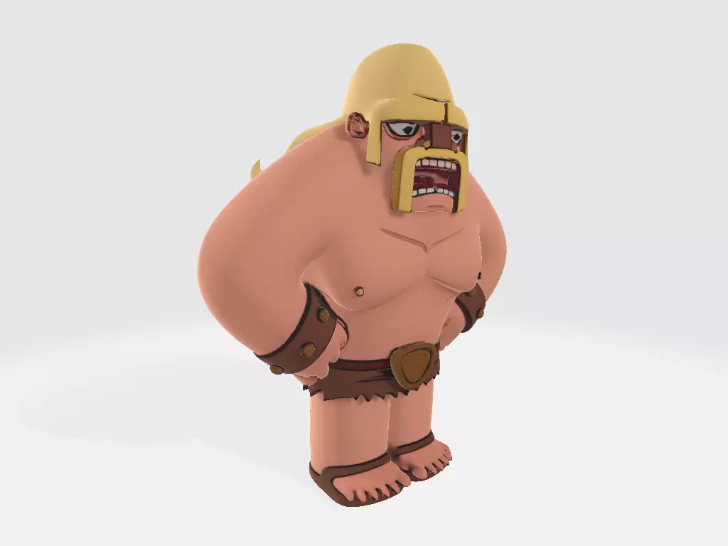 Clash A Rama Sep25 Indignant Barbarian 3D print model_0