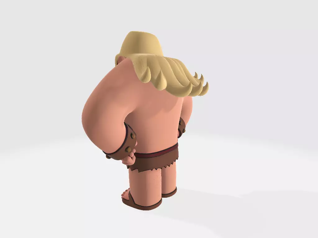 Clash A Rama Sep25 Indignant Barbarian 3D print model_3