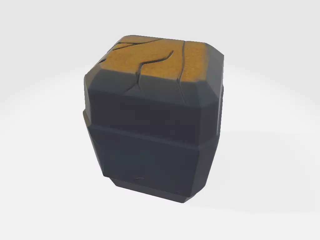 Clash A Rama Sep25 Hammer Head Base 3D print model_2