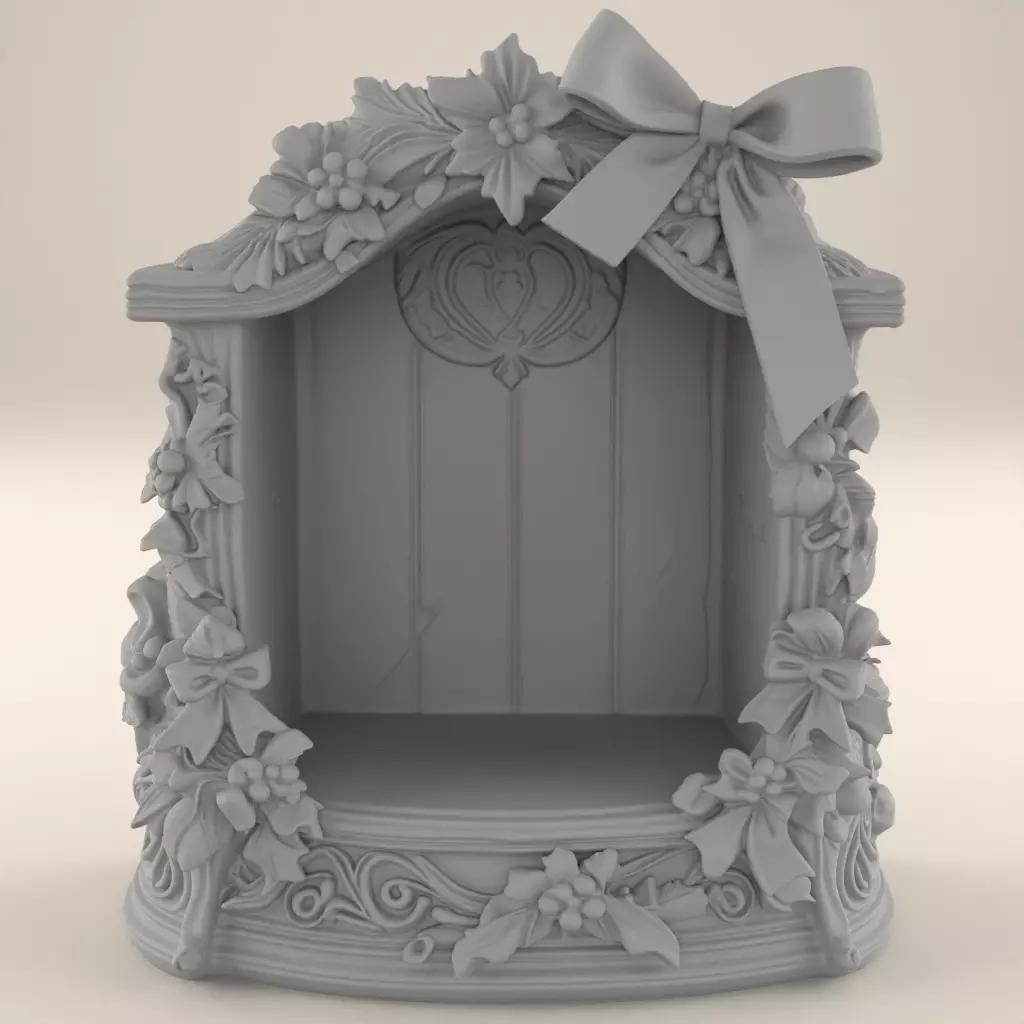 Holy Family Nativity Scene Christmas 3D Print STL 3D print model_8