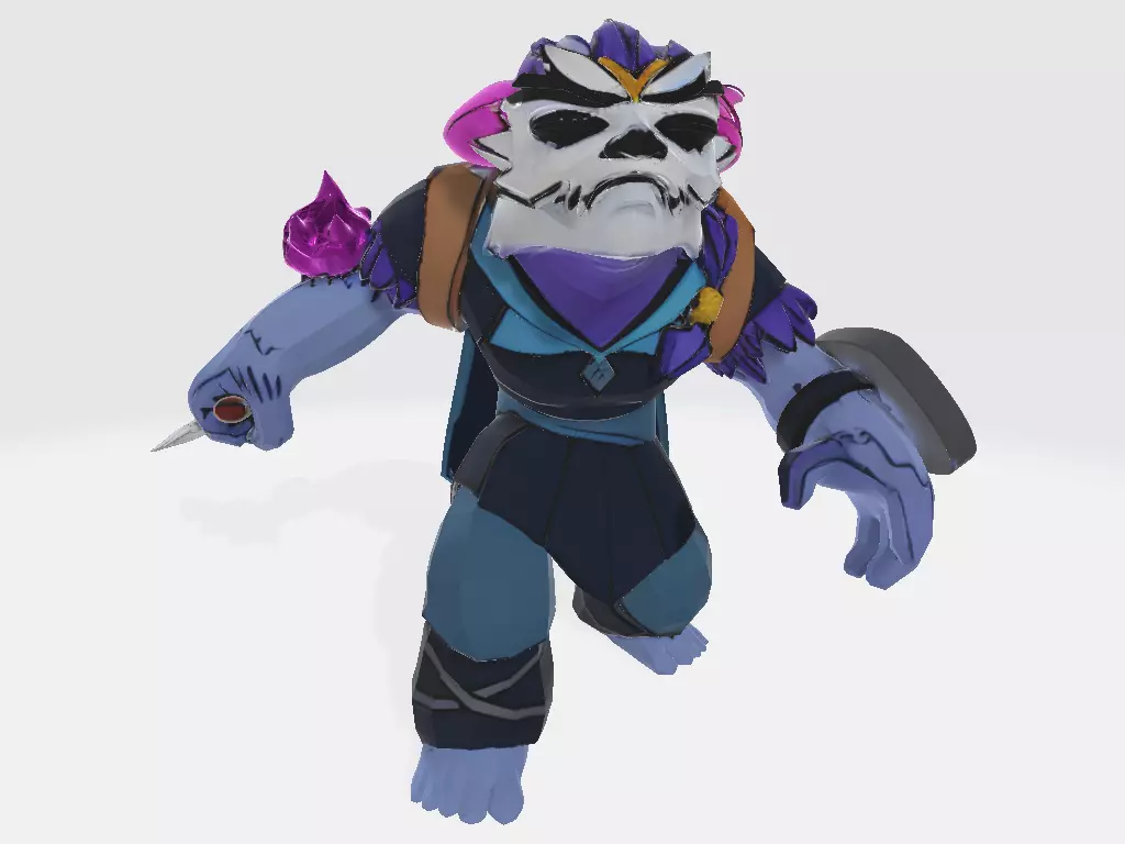 Clash A Rama Sep25 Yeti Champion Heroes 3D print model