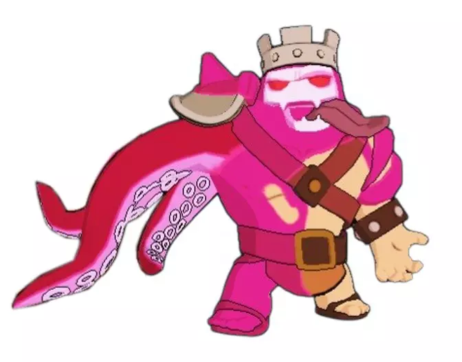 Clash A Rama Sep25 Heroes King Jellyfish 3D print model_7