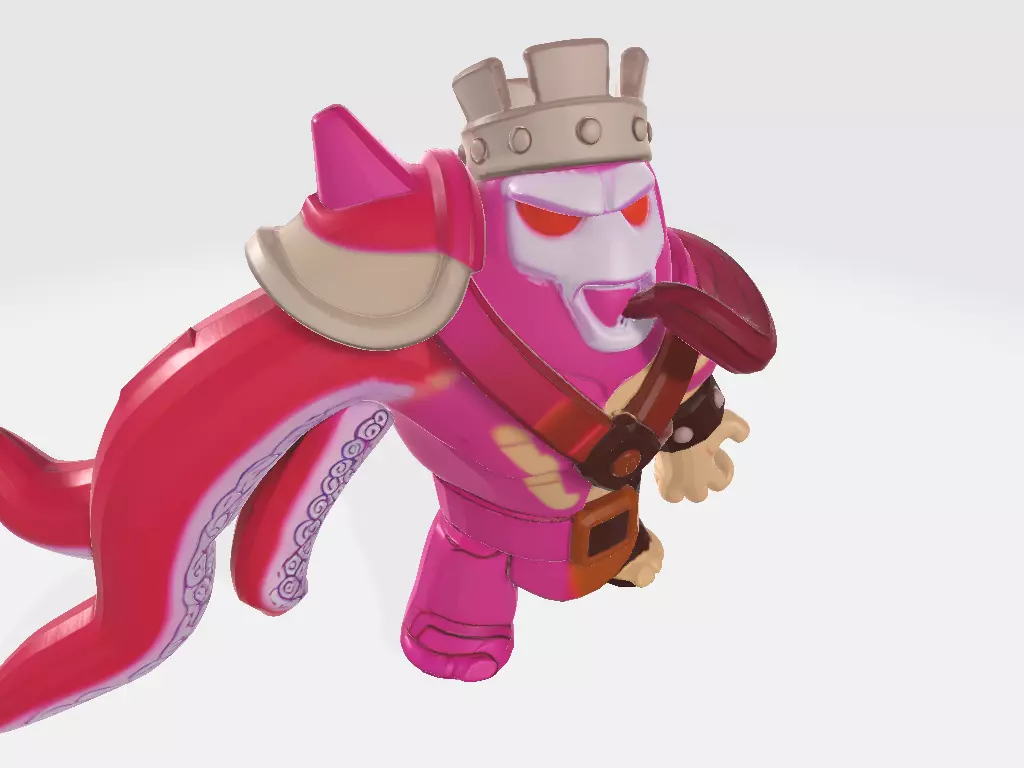 Clash A Rama Sep25 Heroes King Jellyfish 3D print model_6