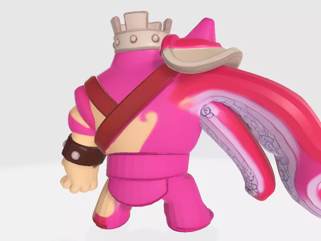 Clash A Rama Sep25 Heroes King Jellyfish 3D print model_3