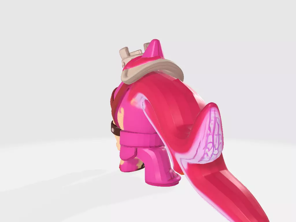 Clash A Rama Sep25 Heroes King Jellyfish 3D print model_4