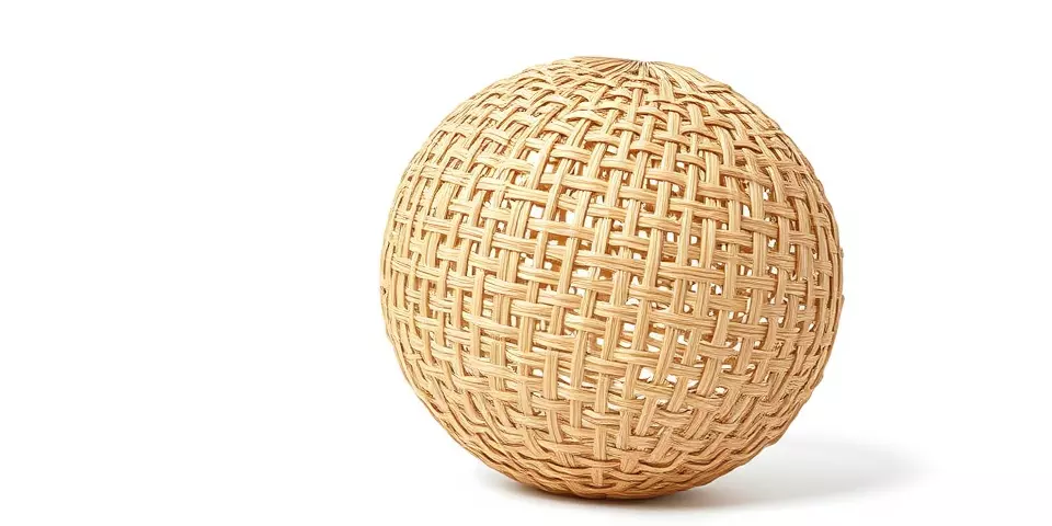 Wicker Rattan Weave Natural Texture_0