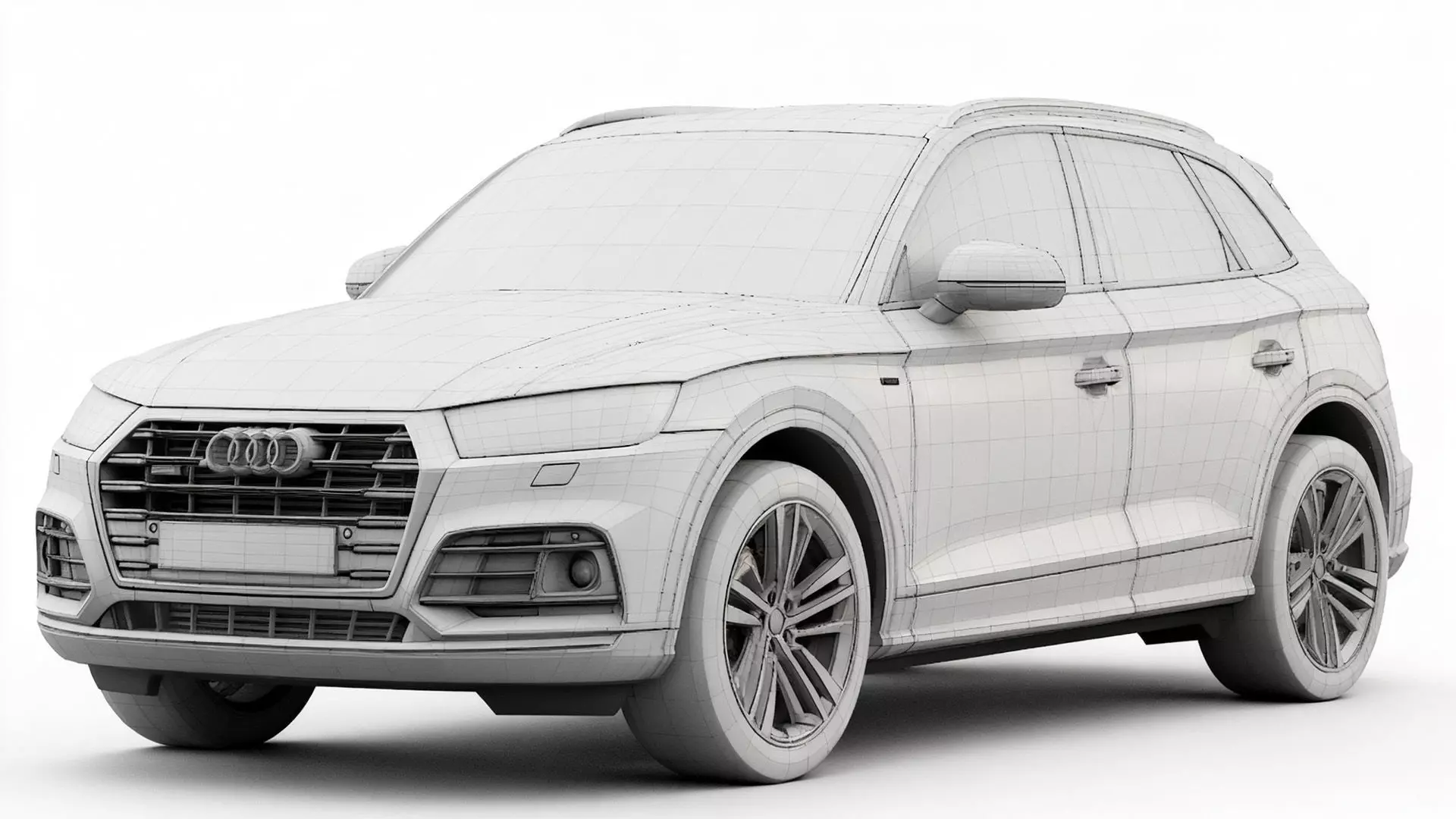 Audi Q5 2017 3D model_13