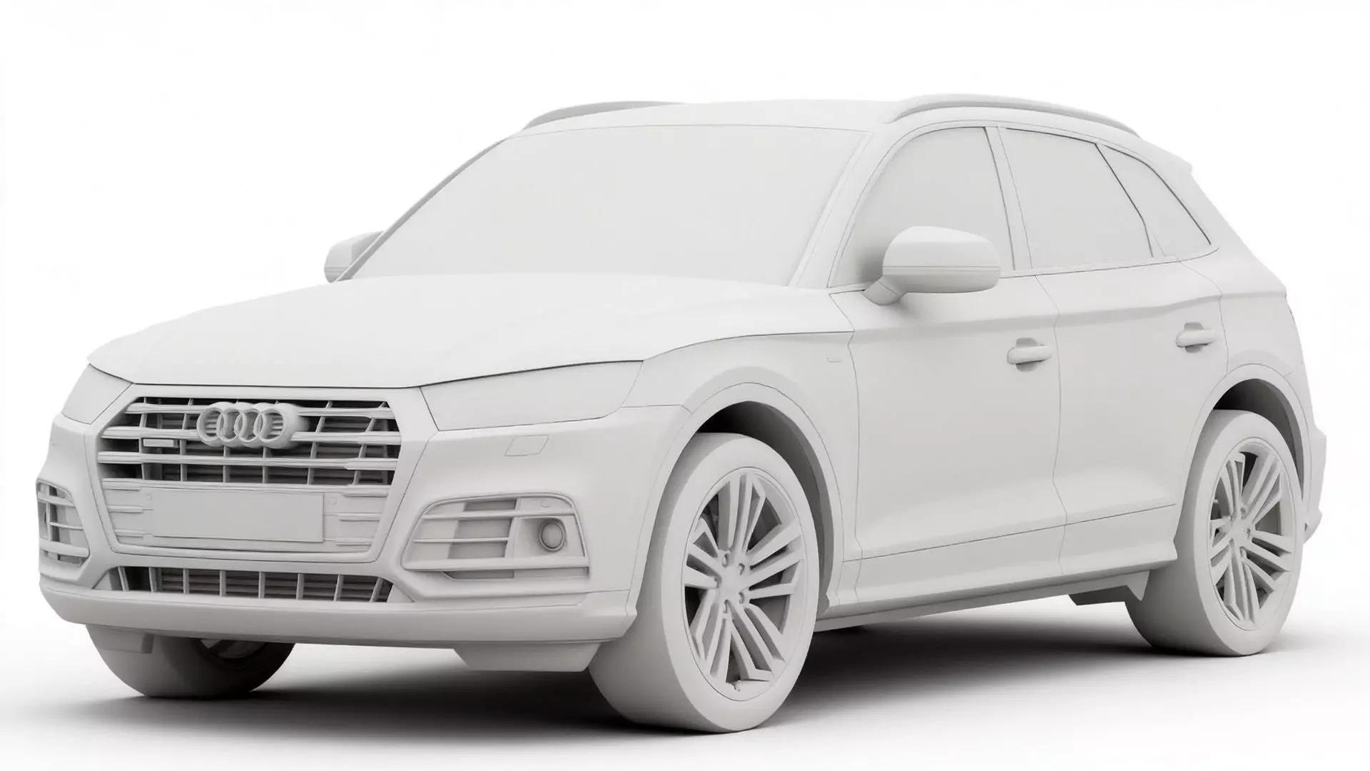 Audi Q5 2017 3D model_12