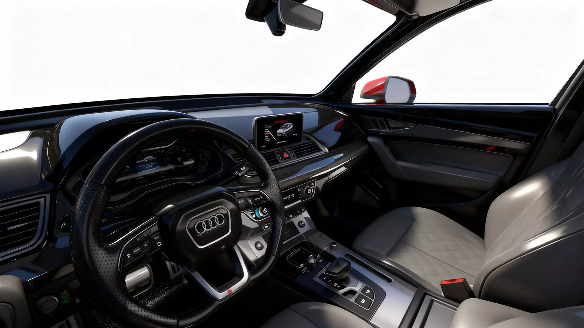 Audi Q5 2017 3D model_10