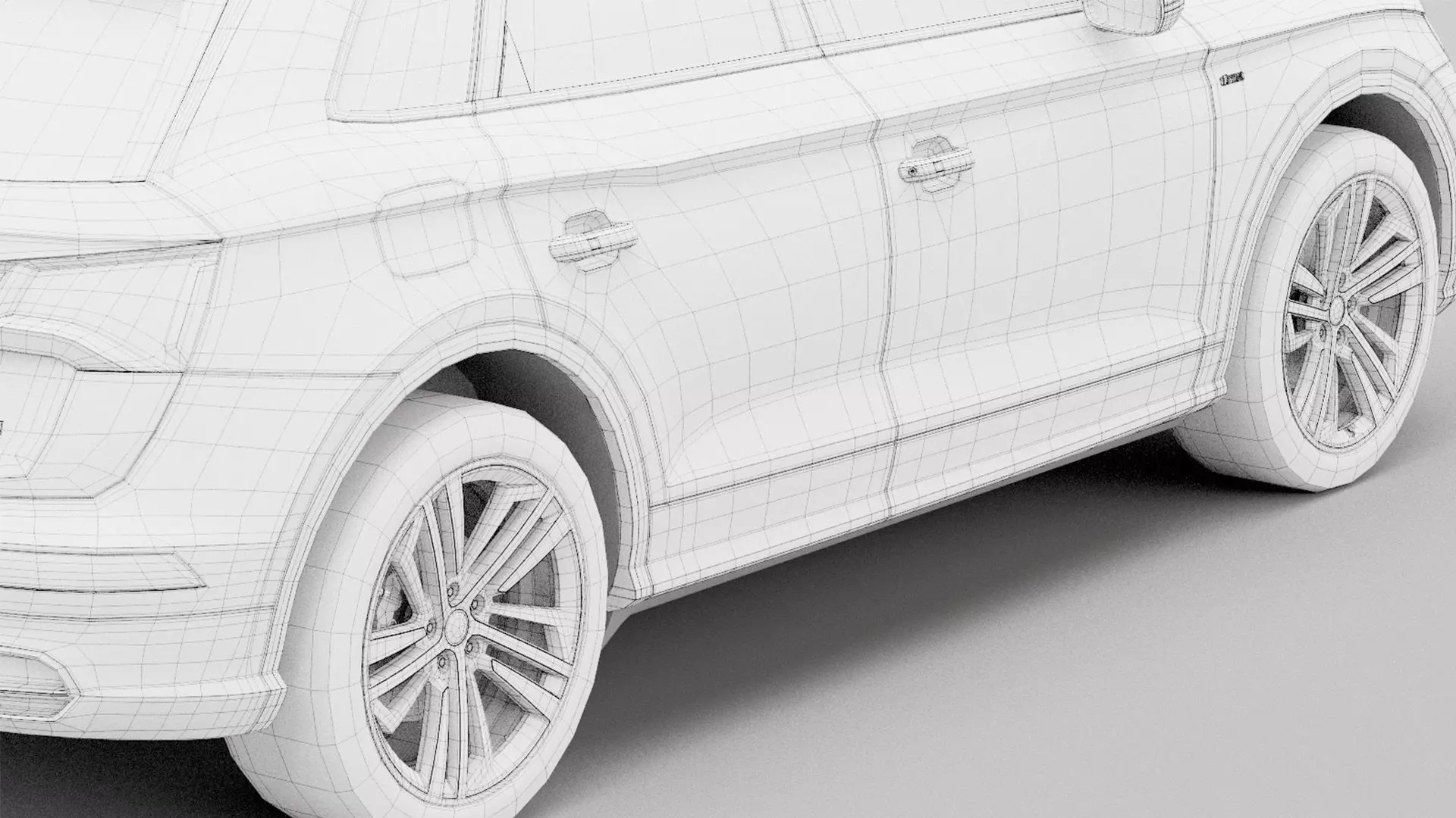 Audi Q5 2017 3D model_14