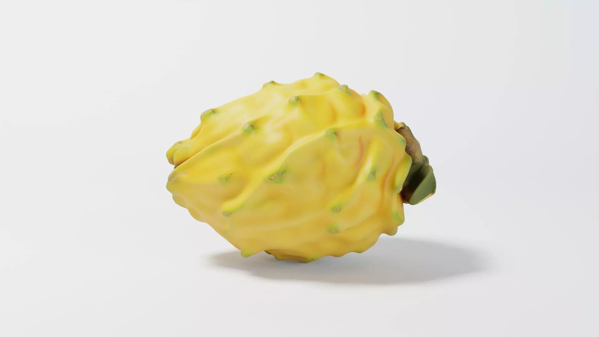 A Yellow Pitaya 3D model_0