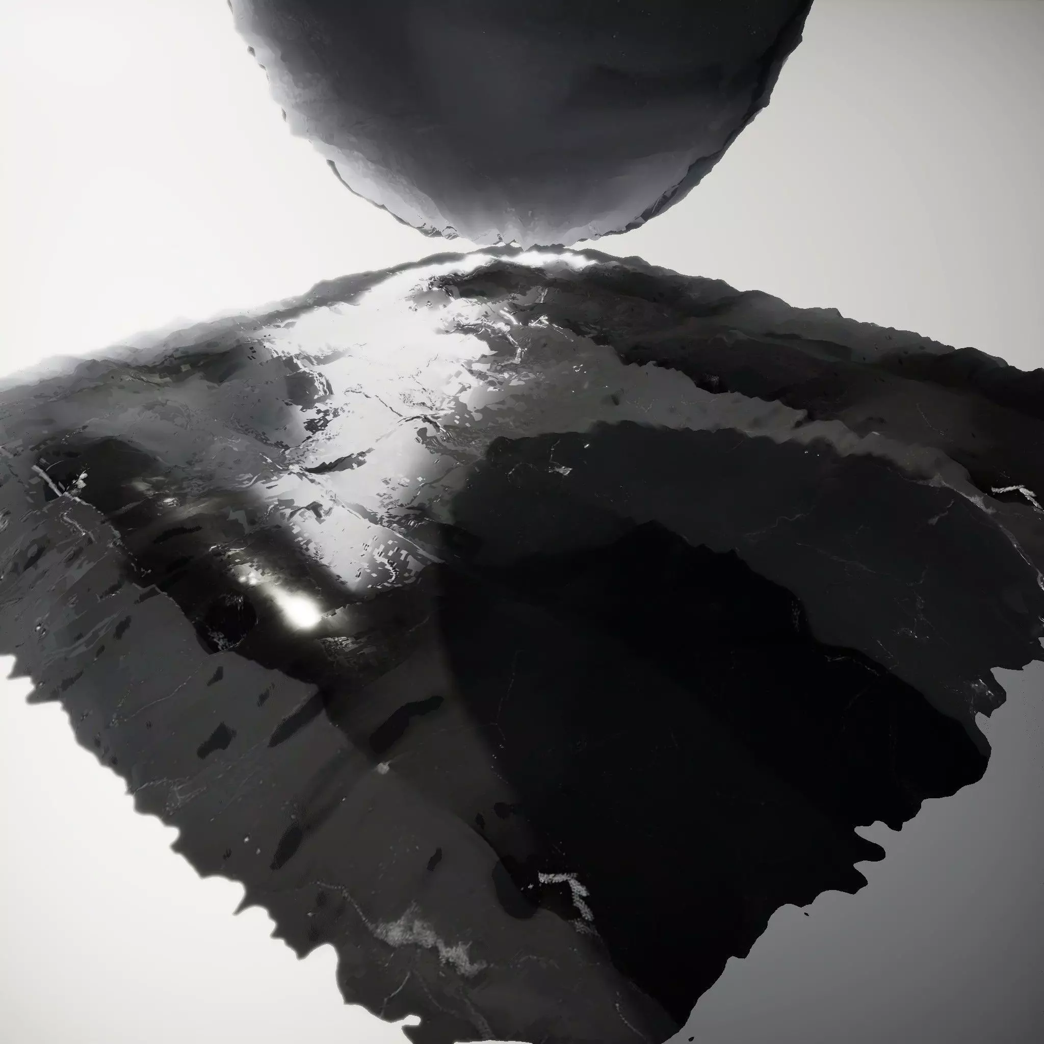 Marble Nero Polished Finish Texture_2