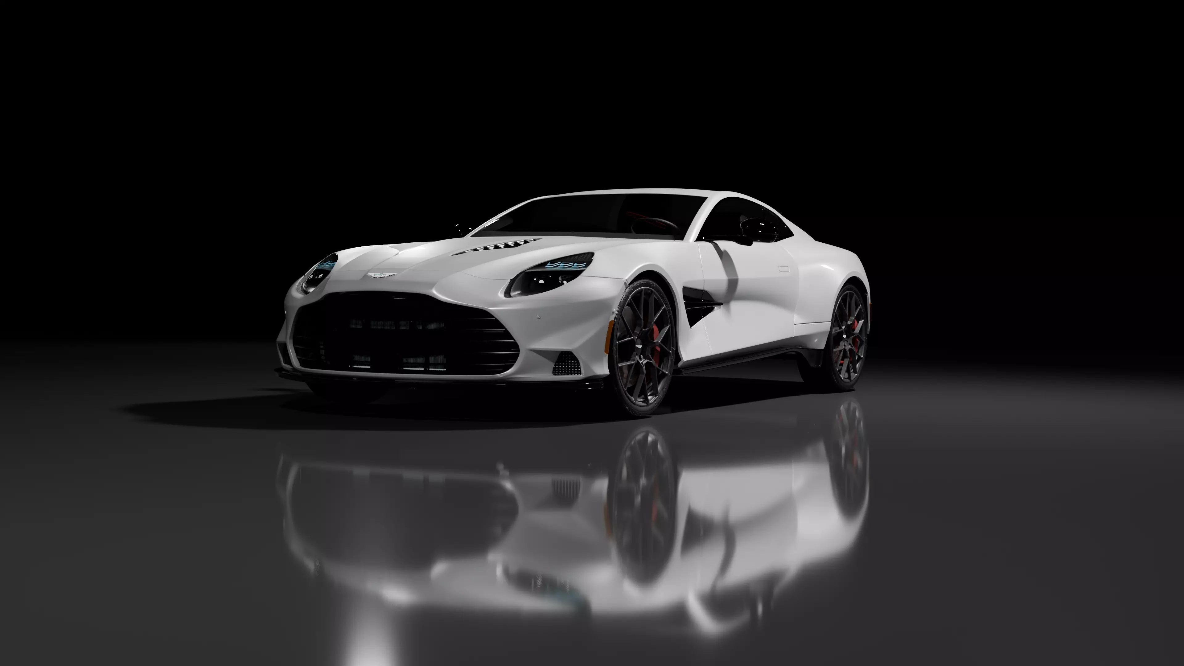 HighPoly ASTON MARTIN vanquish Model Render Animation 3dprint 3D model_1