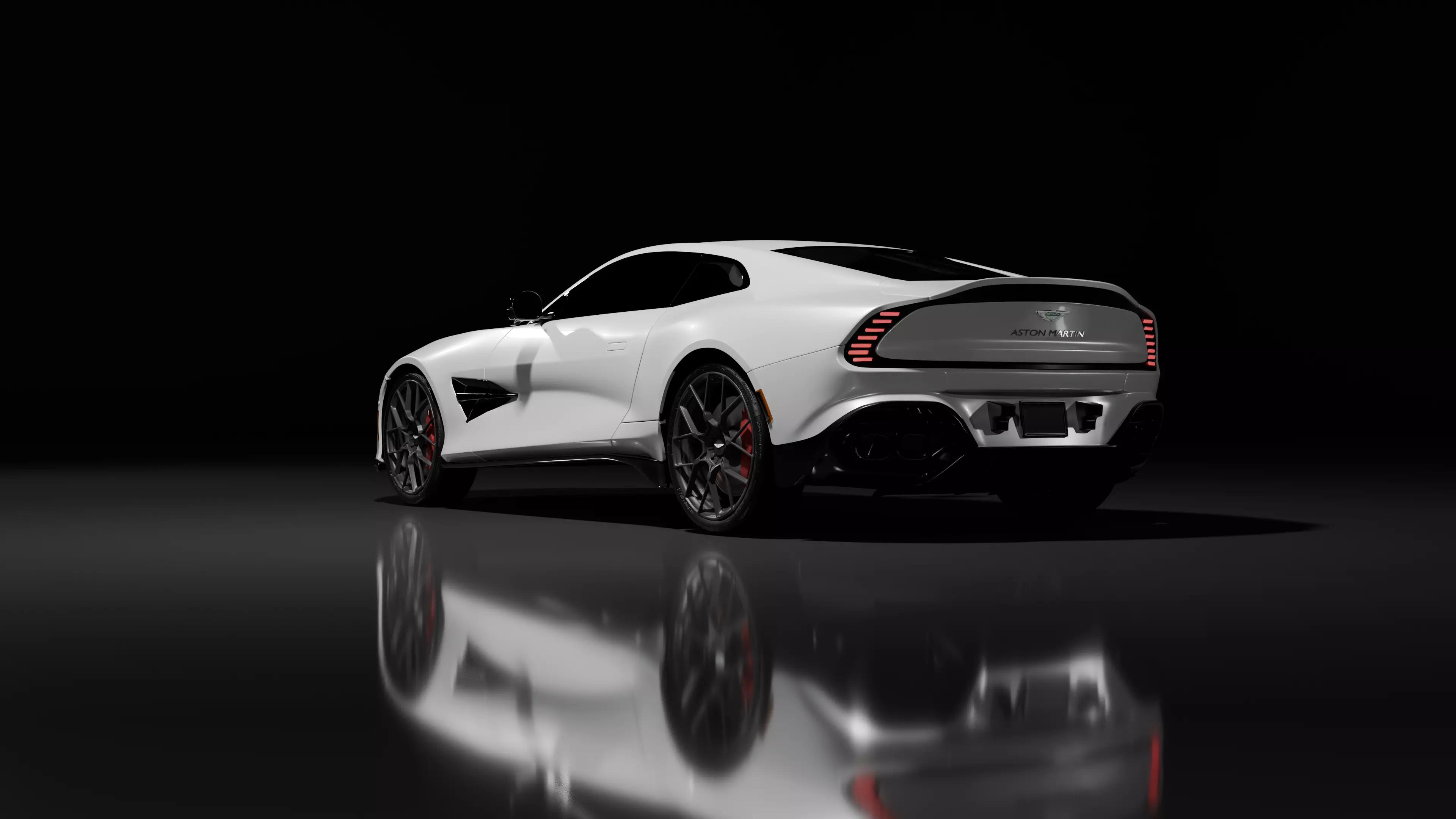 HighPoly ASTON MARTIN vanquish Model Render Animation 3dprint 3D model_3