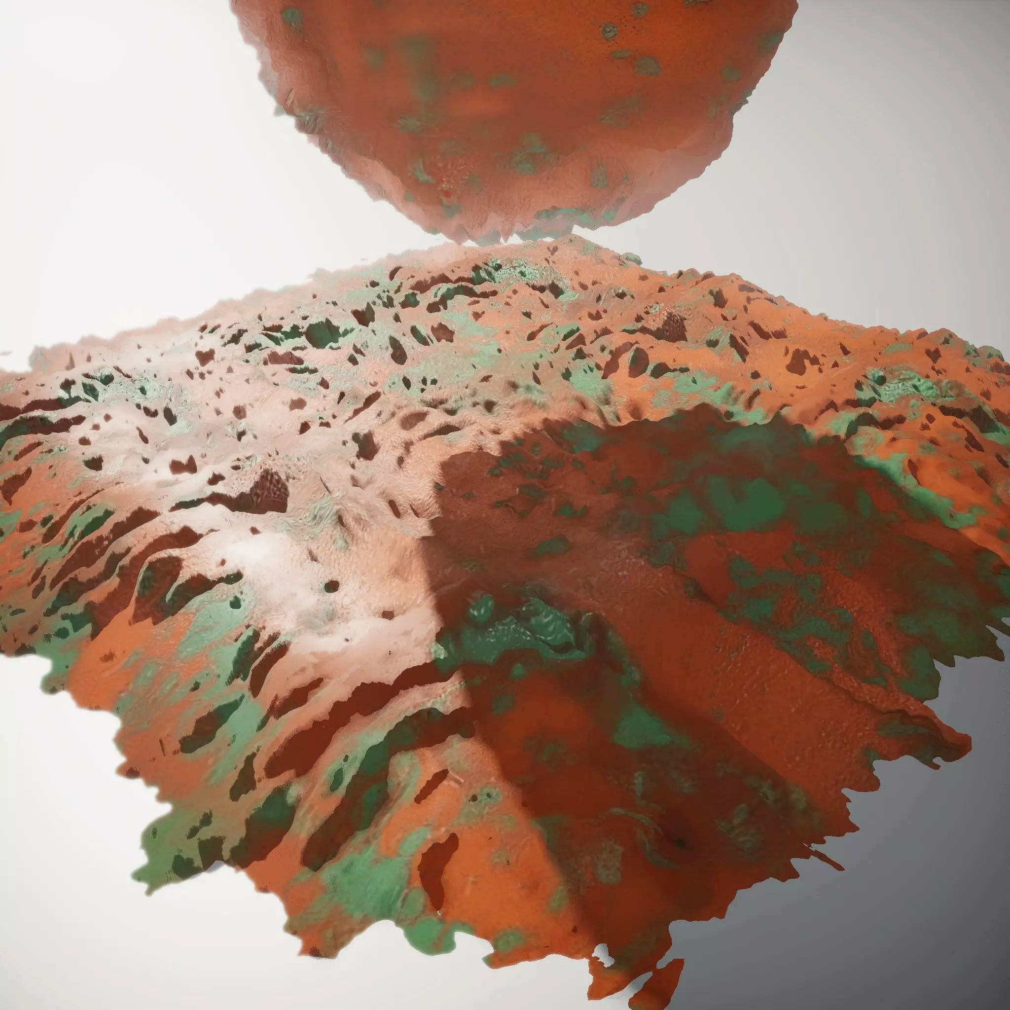 Copper Oxidized Metallic Texture_3