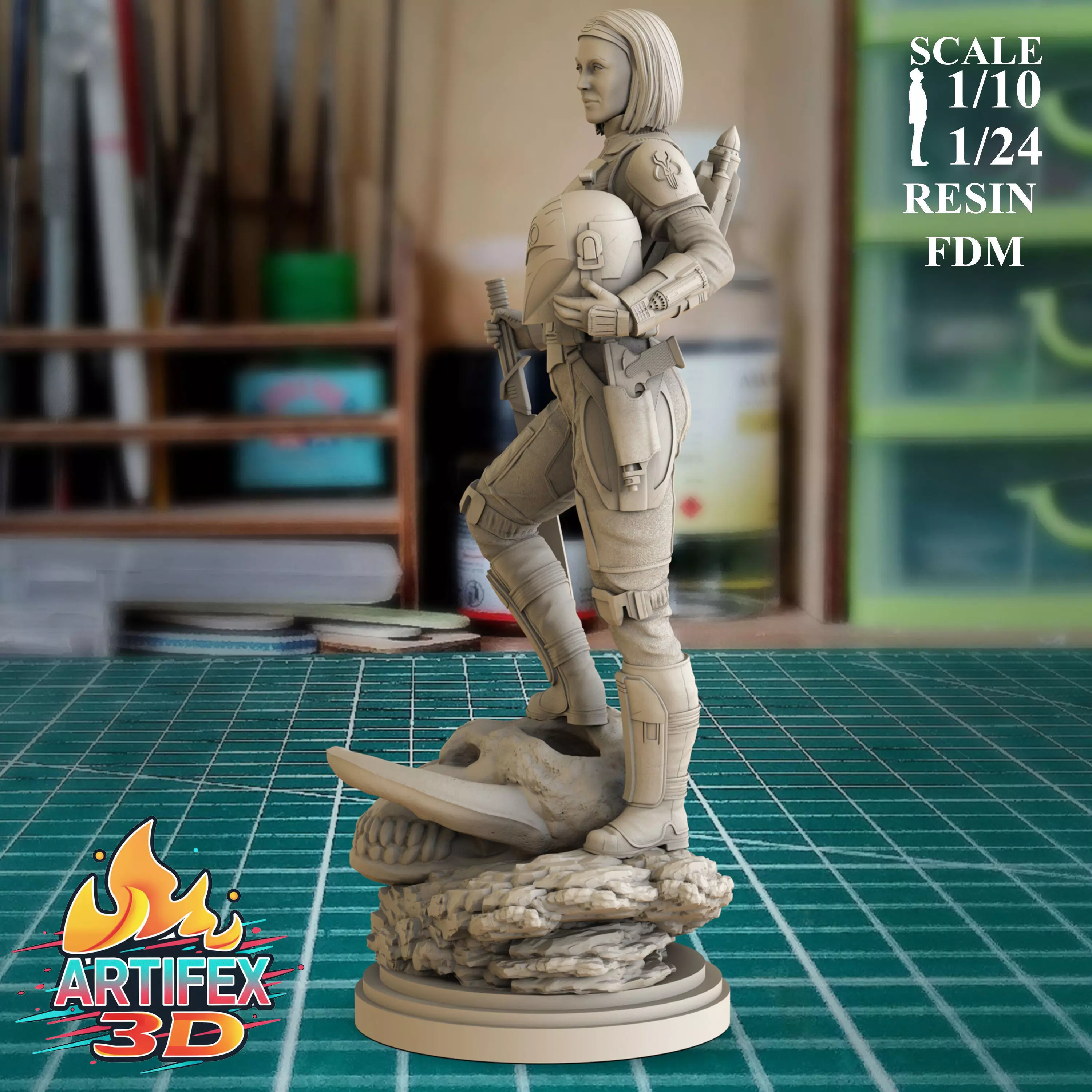 Bo Katan Kryze 3D print model_3