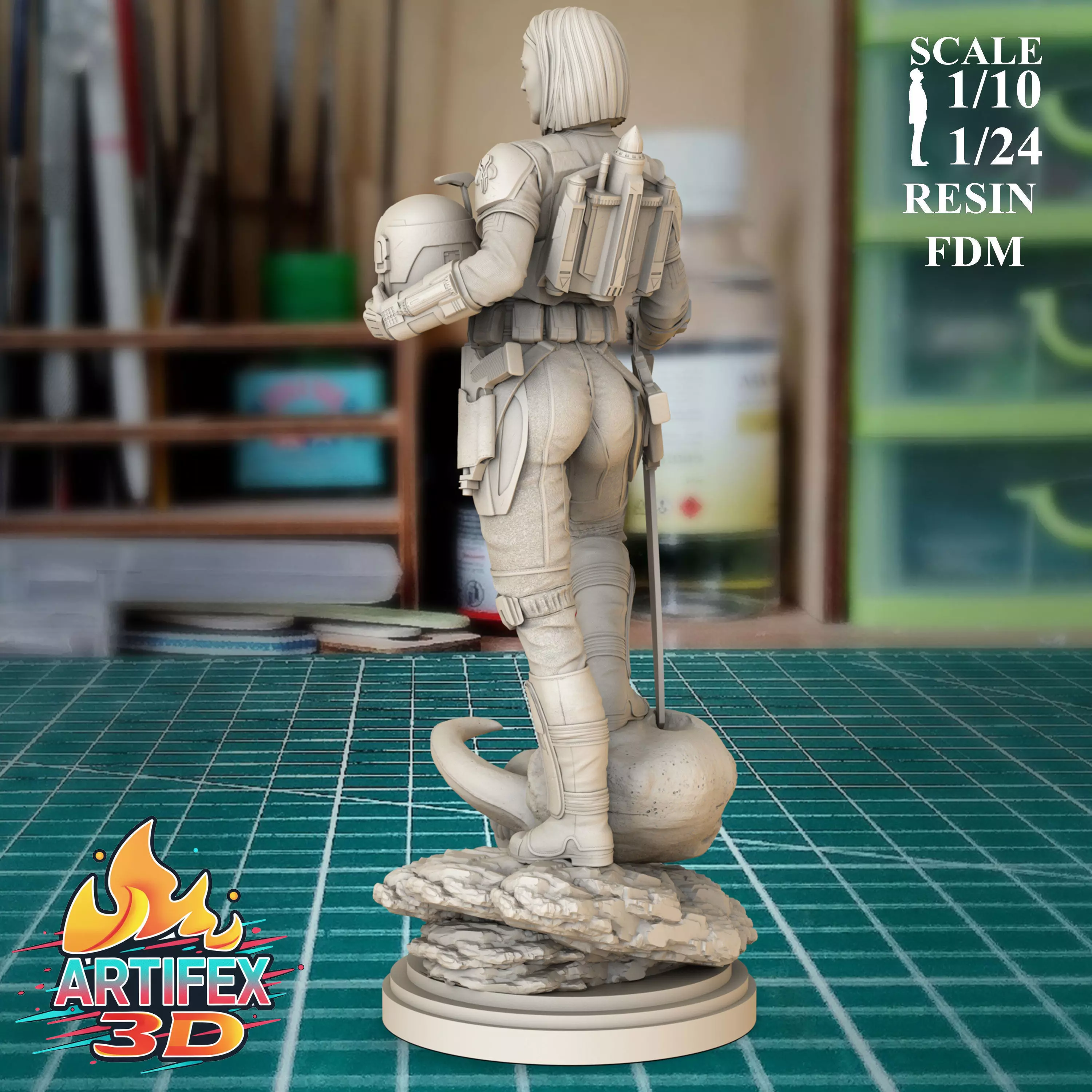 Bo Katan Kryze 3D print model_1