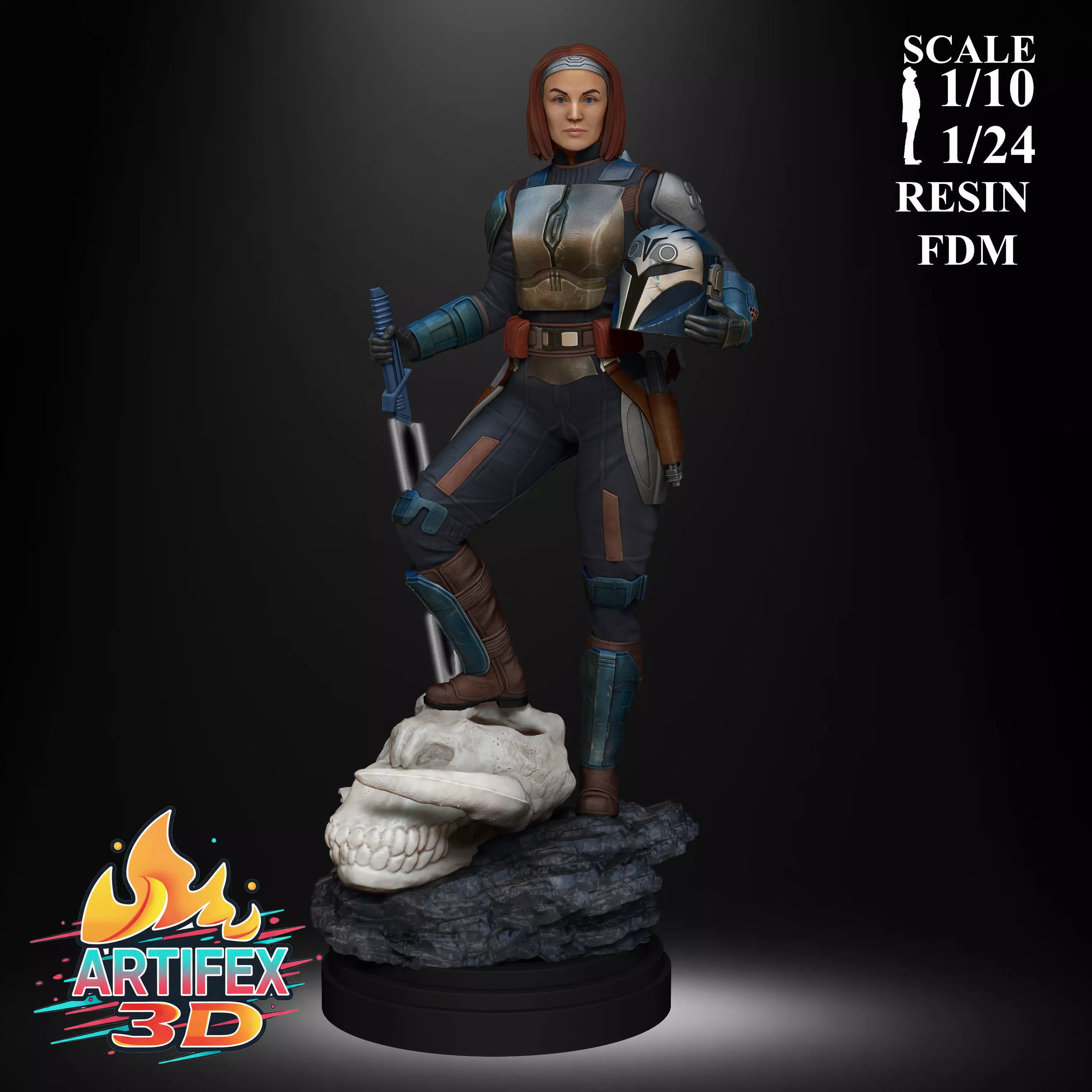 Bo Katan Kryze 3D print model_0