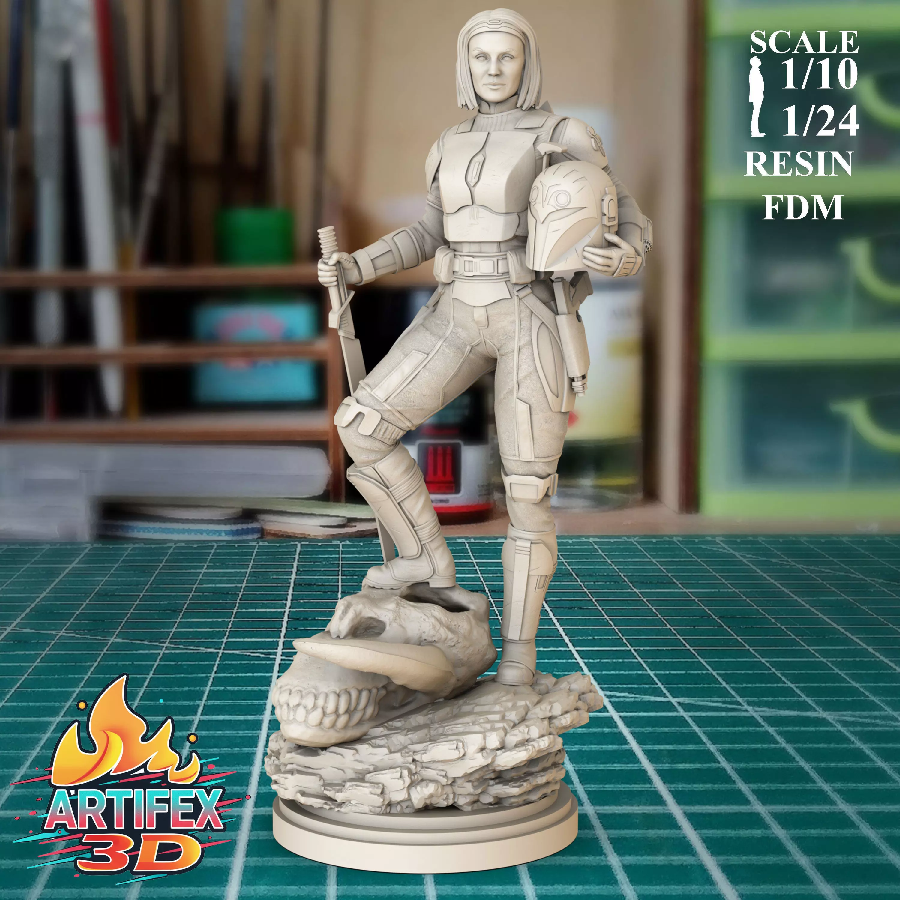 Bo Katan Kryze 3D print model_7