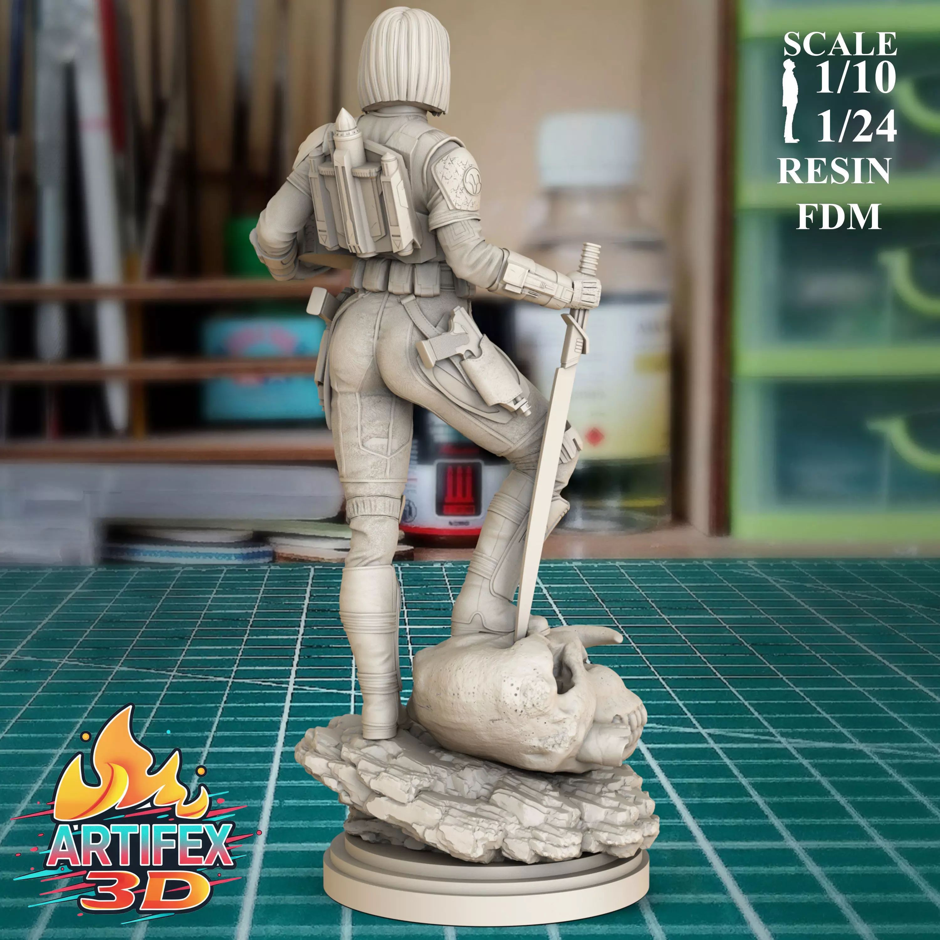 Bo Katan Kryze 3D print model_4