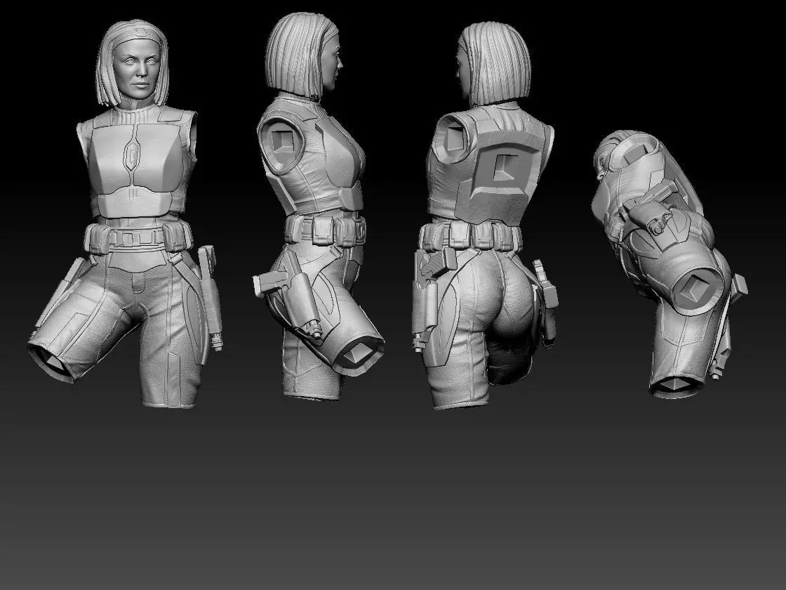 Bo Katan Kryze 3D print model_8