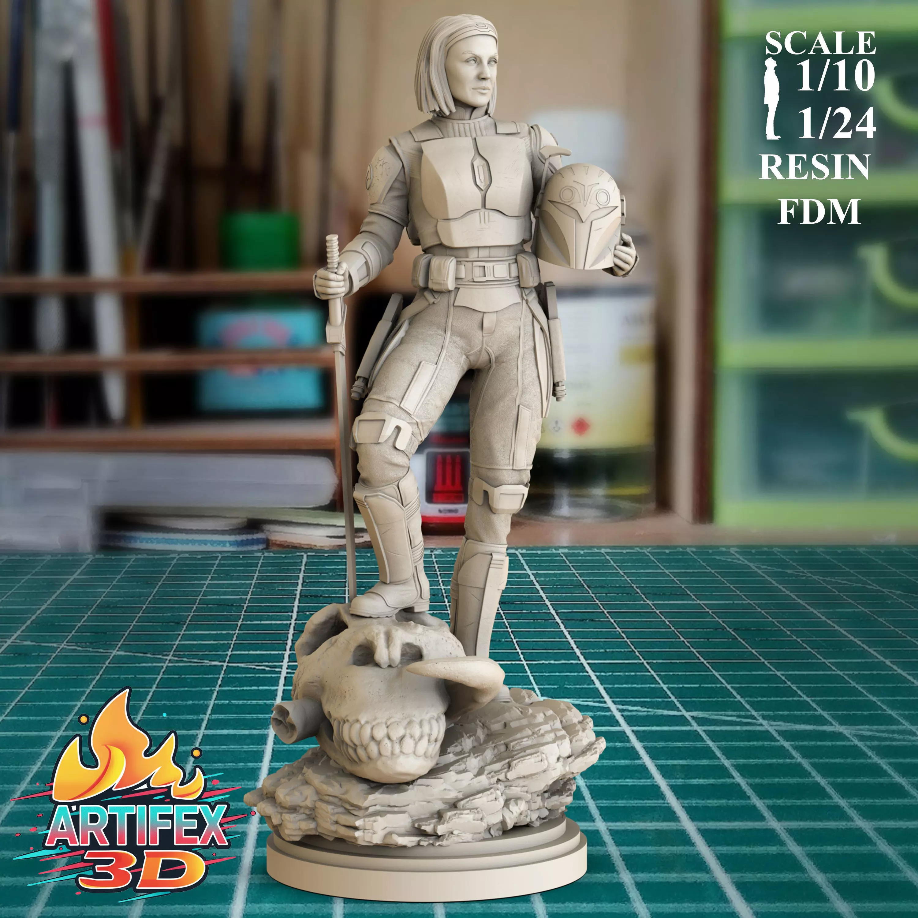 Bo Katan Kryze 3D print model_5