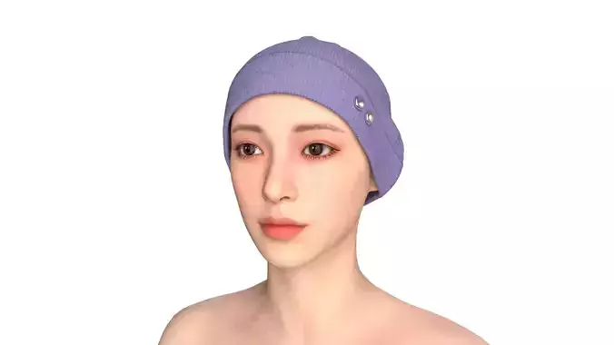 Womens Knitted Winter Cap