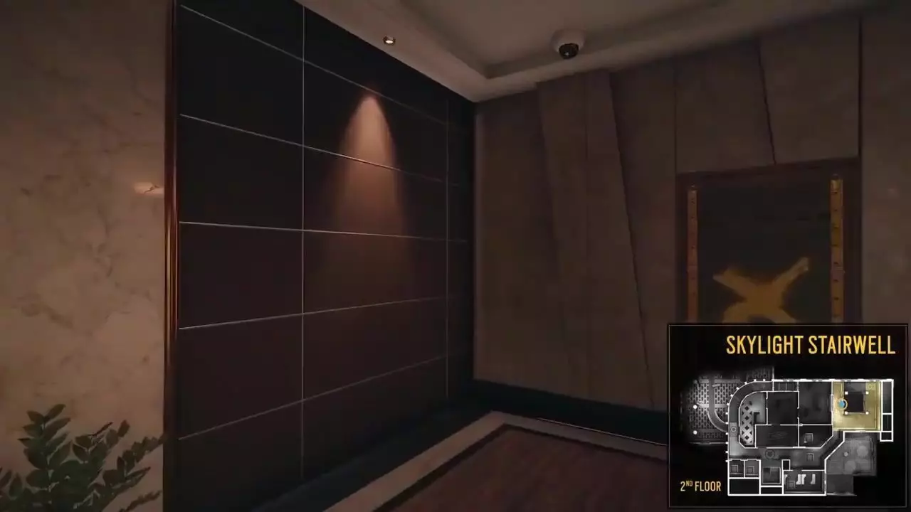 Map Bank A Large Scale Multi-Floor Tactical Environment interior Low-poly 3D model_9