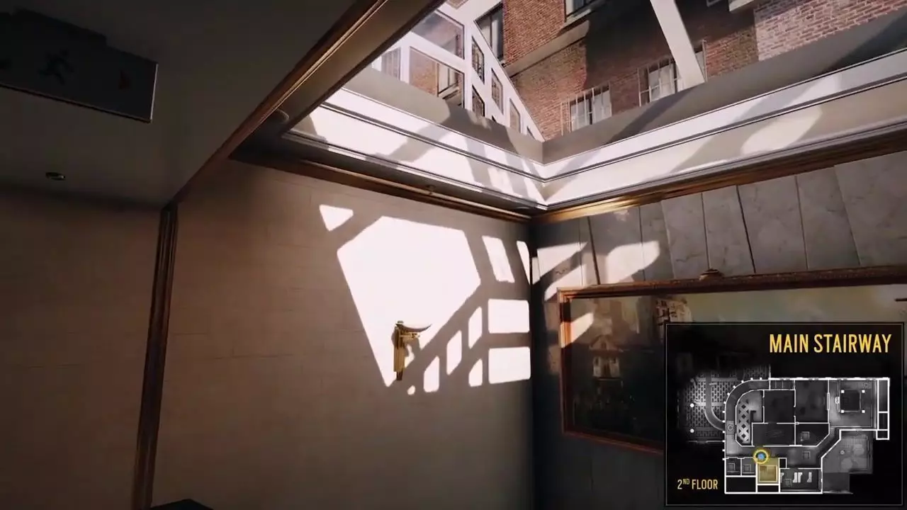 Map Bank A Large Scale Multi-Floor Tactical Environment interior Low-poly 3D model_20