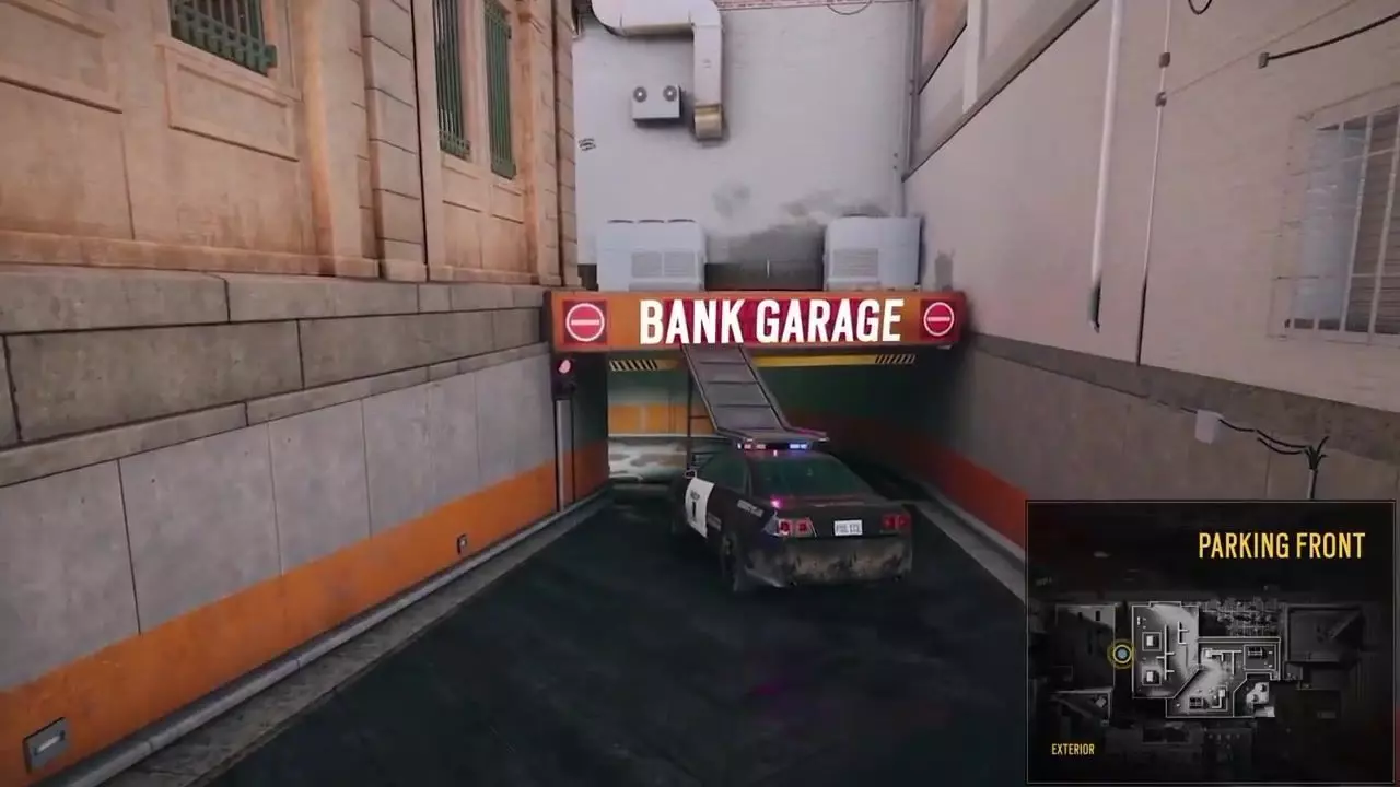 Map Bank A Large Scale Multi-Floor Tactical Environment interior Low-poly 3D model_32