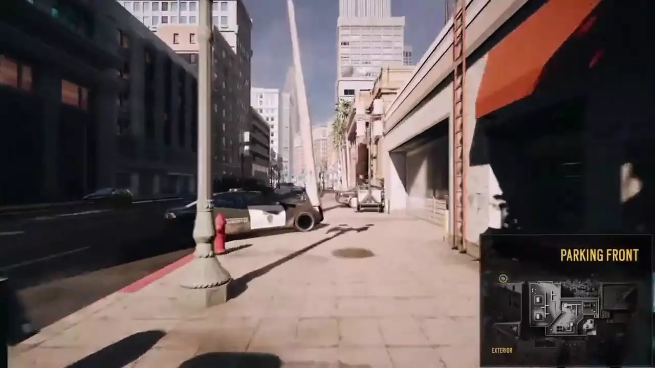 Map Bank A Large Scale Multi-Floor Tactical Environment interior Low-poly 3D model_27