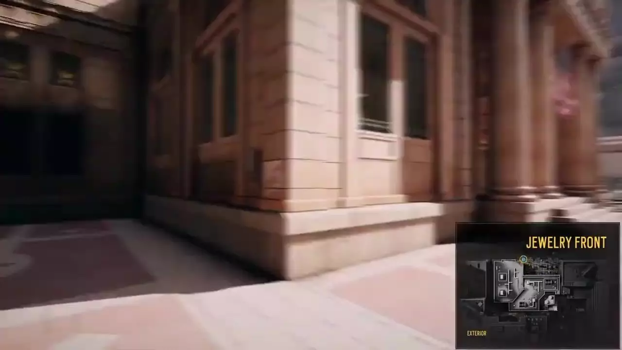 Map Bank A Large Scale Multi-Floor Tactical Environment interior Low-poly 3D model_38