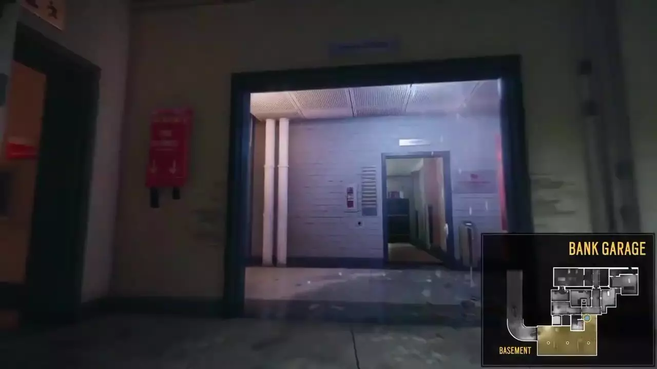 Map Bank A Large Scale Multi-Floor Tactical Environment interior Low-poly 3D model_18