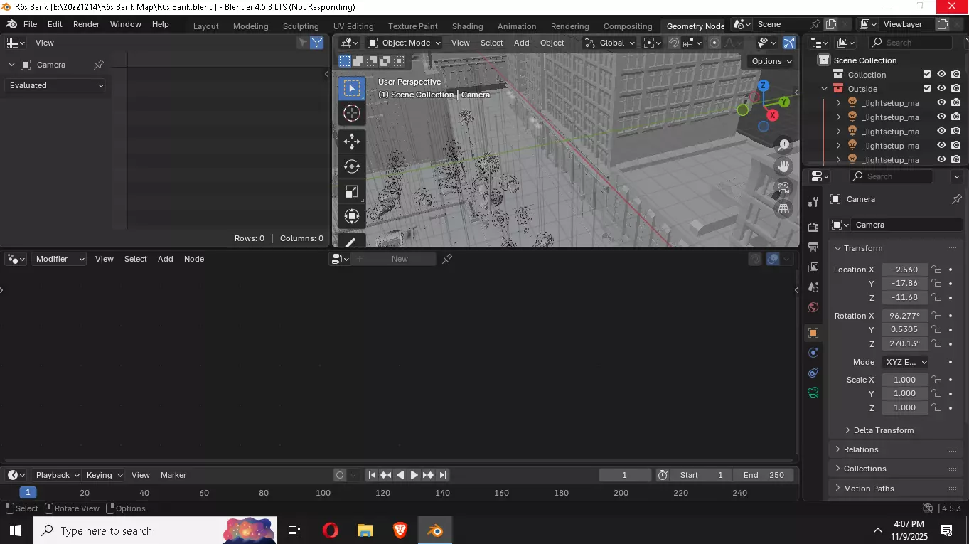 Map Bank A Large Scale Multi-Floor Tactical Environment interior Low-poly 3D model_55