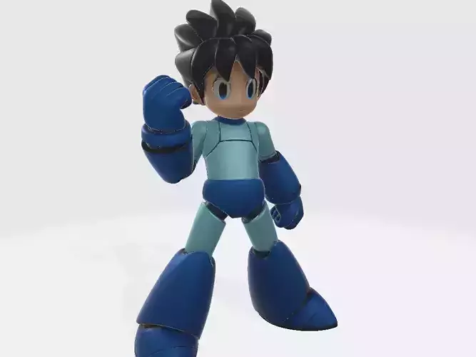 Mega Man 11 Pose 3