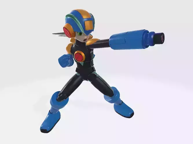 Mega Man Battle  Network Pose 6