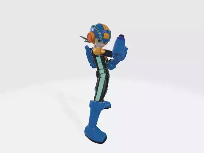 Mega Man Battle  Network Pose 5