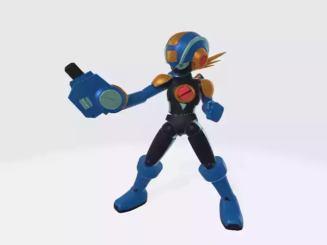 Mega Man Battle  Network Pose 8