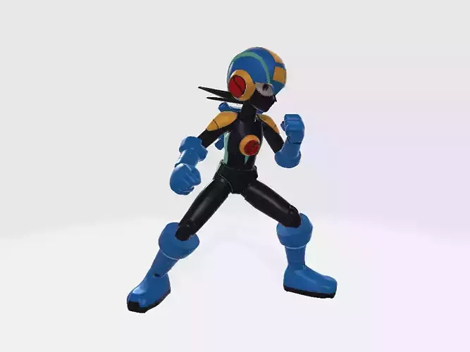 Mega Man Battle  Network Pose 9