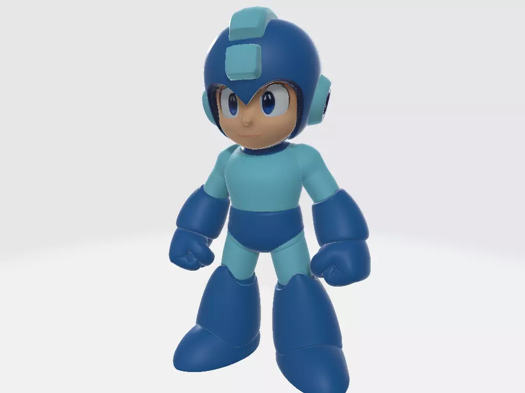 Mega Man Classic 3D print model_1