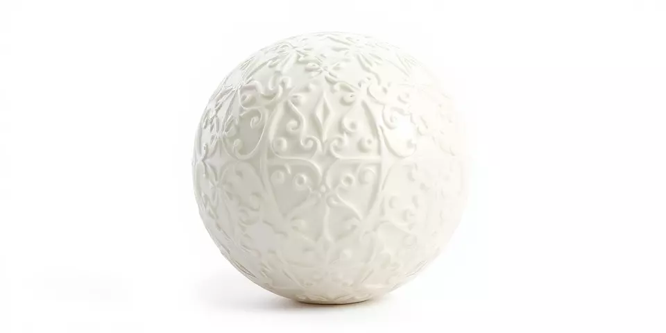 Ceramic Ornate White Embossed Texture_1