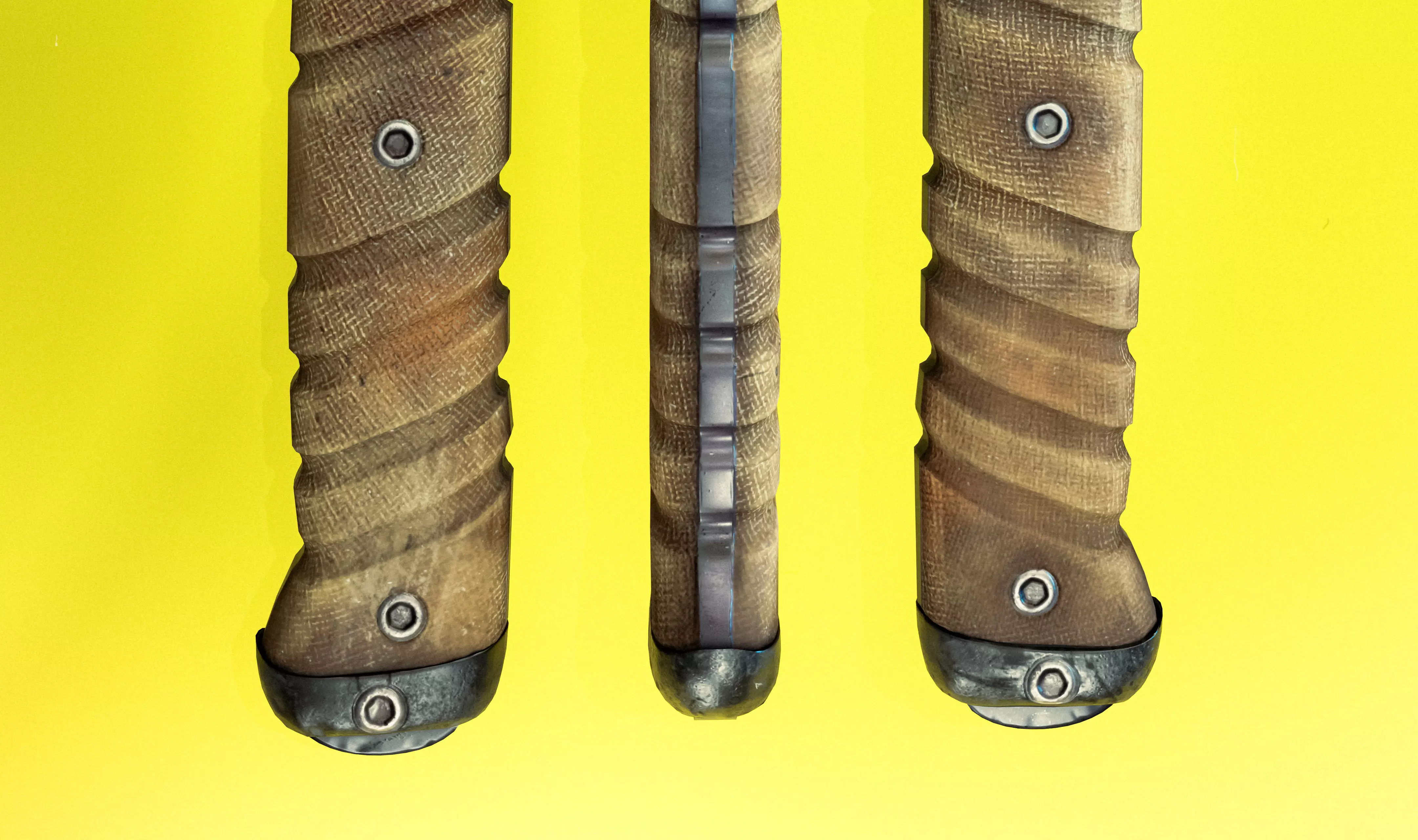 Knife Low-poly 3D model_10