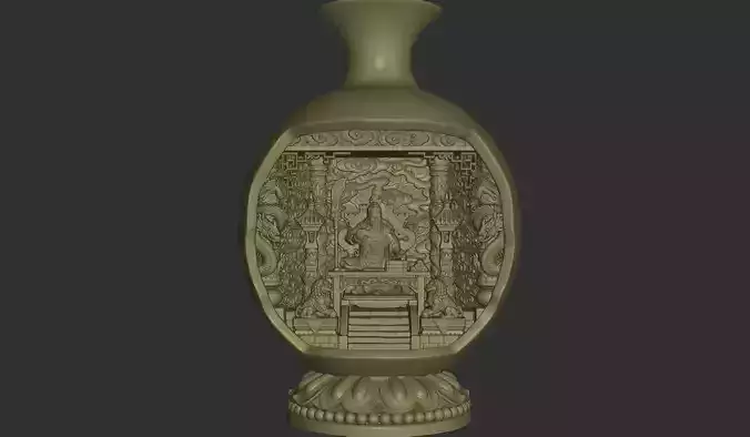 Miniature Guan Yu Shrine