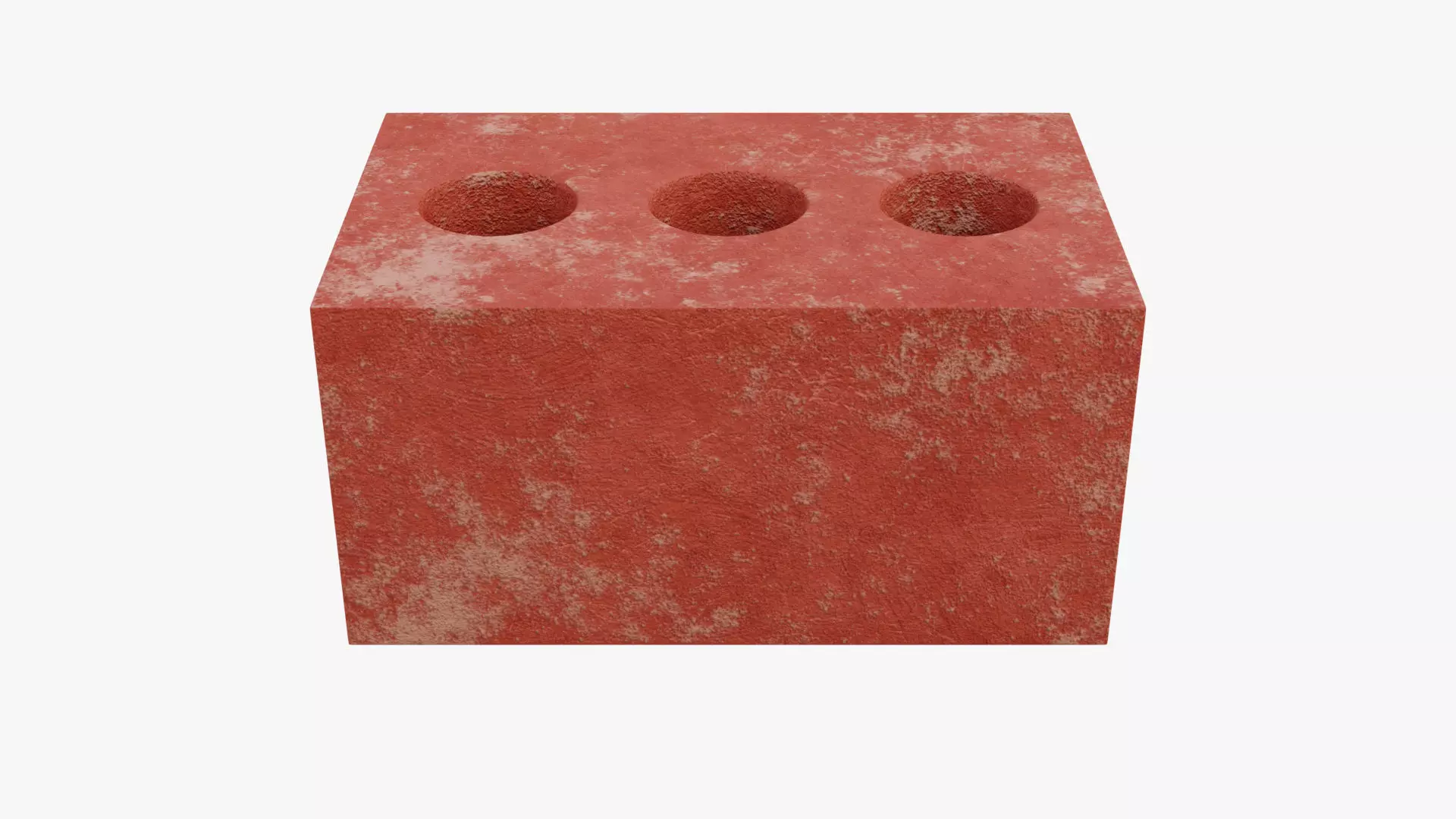 Red Brick 1 Low-poly 3D model