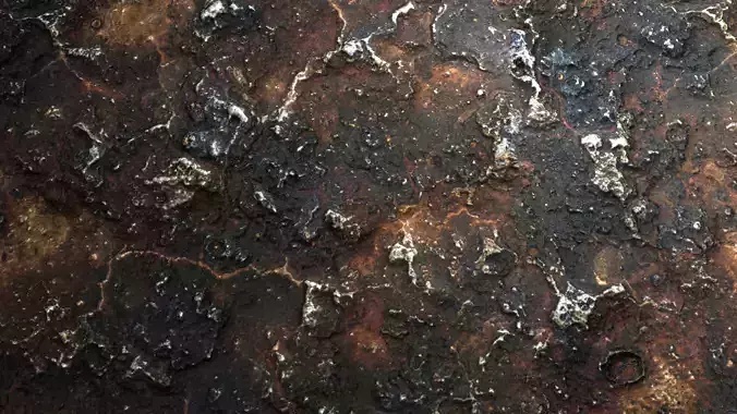 Meteorite PBR Texture