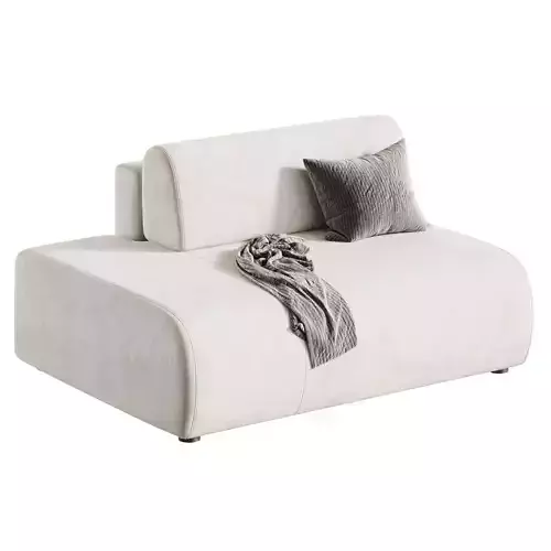 Straight sofa Mail 1NRL