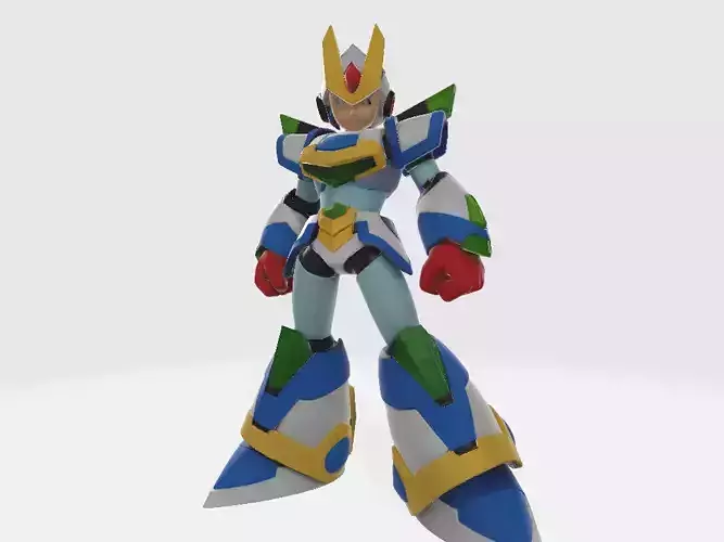 Mega Man X Blade Armor Pose 1