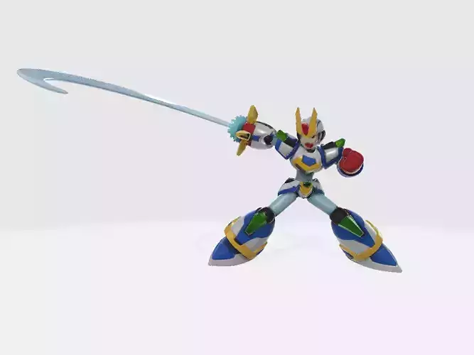 Mega Man X Blade Armor Pose 5